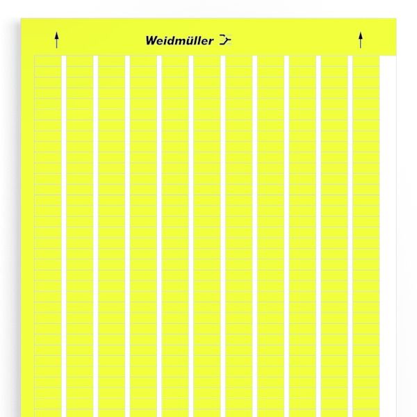 Device marking, Self-adhesive, 15.2 mm, Polyester, PVC-free, yellow image 2