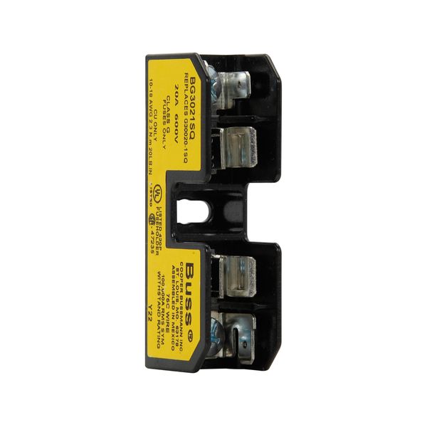 Eaton Bussmann series BG open fuse block, 600V, 1-20A, Screw/Quick Connect, Single-pole image 10