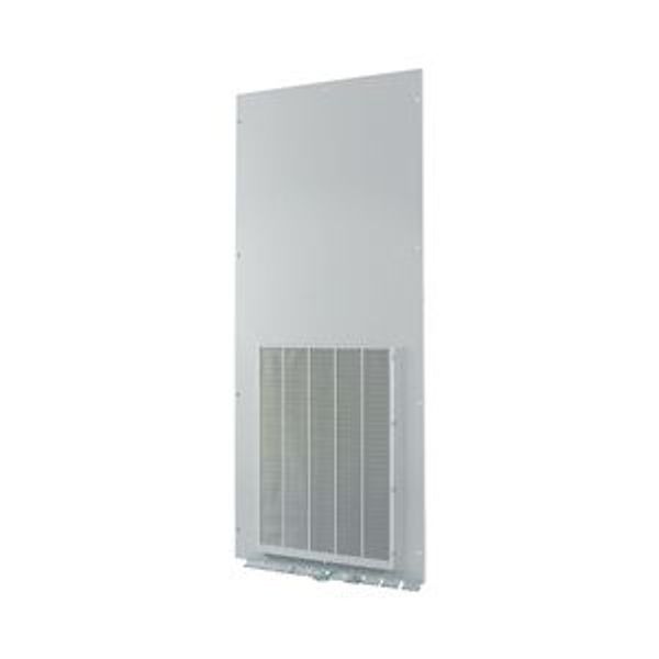 Front plate (section high), ventilated, W=800mm, IP42, grey image 2