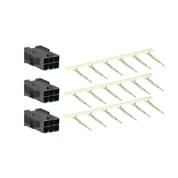 motor power connector kit, leads connection for BCH2.B/.D/.F - 40/60/80mm image 4