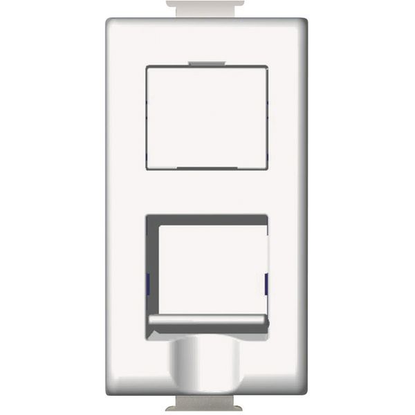 RJ45 socket tool-less category 6A STP Matix image 1