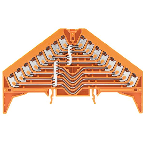 Potential distributor terminal, PUSH IN, 1.5, 250, 17.5 A, Number of c image 1