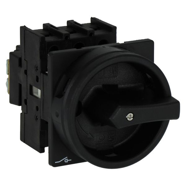 Main switch, P1, 40 A, flush mounting, 3 pole, STOP function, With black rotary handle and locking ring, Lockable in the 0 (Off) position image 33