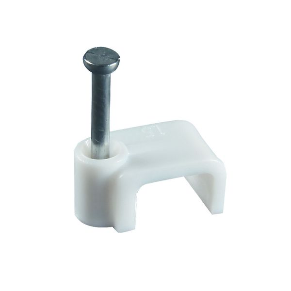 Cable clip FlopP8/5 white image 1