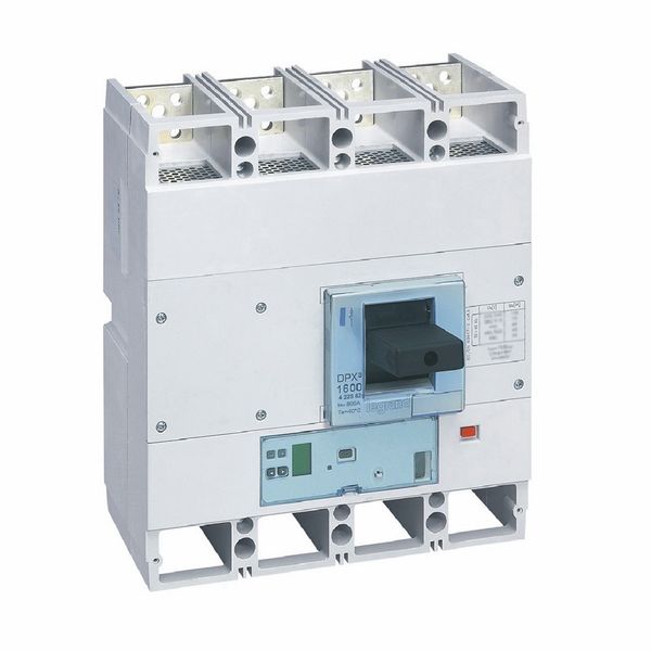 MCCB DPX³ 1600 - S1 electronic release - 4P - Icu 100 kA (400 V~) - In 800 A image 1