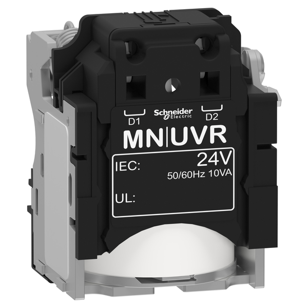 MN undervoltage release, ComPacT NSX, rated voltage 24 VAC 50/60 Hz, screwless spring terminal connections image 6