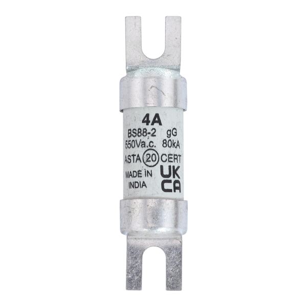 Fuse-link, LV, 4 A, AC 550 V, BS88/A1, 14 x 55 mm, gL/gG, BS image 9