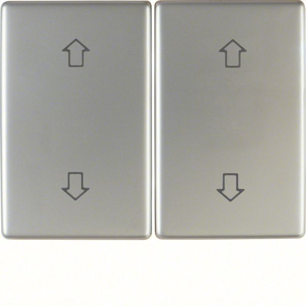Rockers with imprinted symbol arrows, Arsys, stainless steel image 1