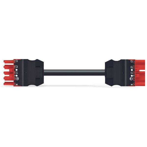 pre-assembled interconnecting cable;Eca;Socket/plug;red image 5