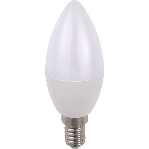 LED E14 Candle C35x105 230V 470Lm 5W 827 150° AC Opal Dim image 2