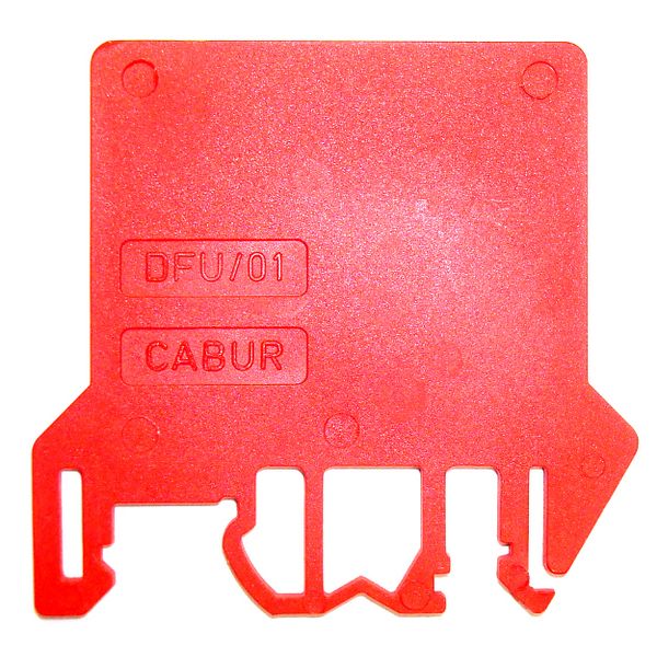 Partition plate red for CBC and CBD from 25 to 50 mmý image 1