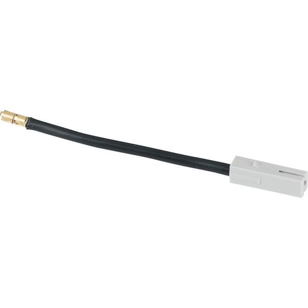 Plug with cable 6mm², L=120mm, black image 3
