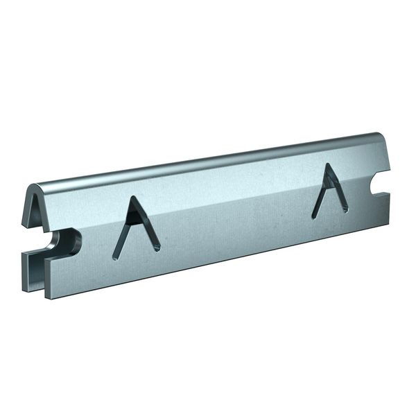 BRA ERD VB TW  Earthing clip, for electrical connection of partitions, Steel, St, strip galvanized, DIN EN 10346 image 1