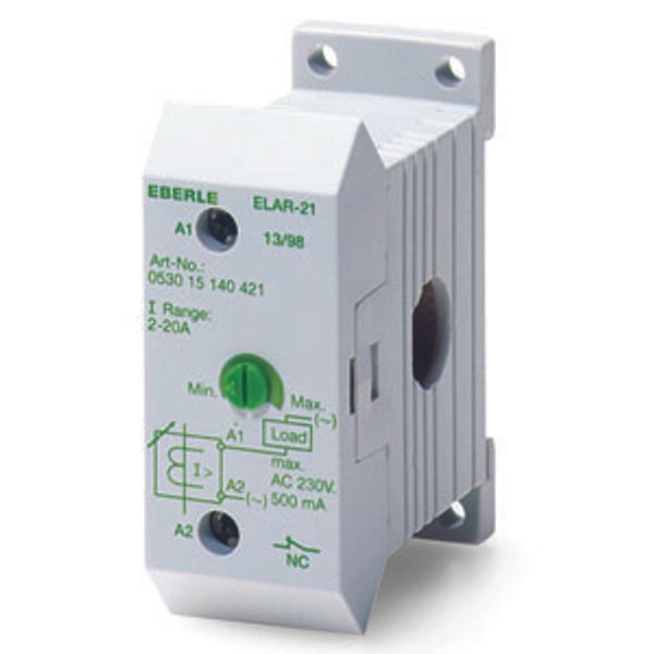 Load shedding relay AC 24...230V 50/60Hz, current measuring range adjustable AC 2...20 A image 2