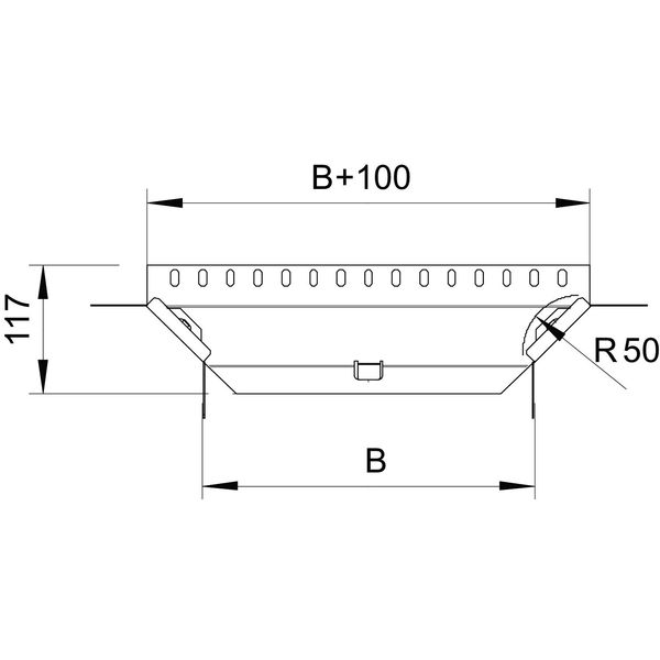 RAA 610 FT Add-on tee with 2 angle connectors 60x100 image 2