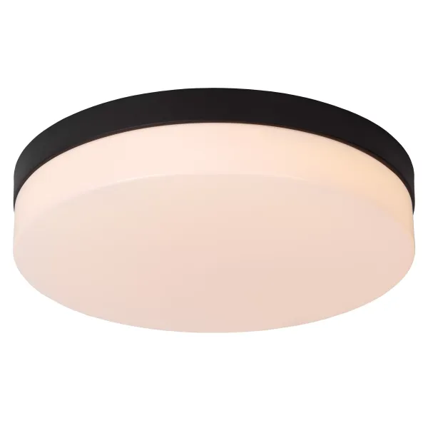 BISKIT Flush ceilin. Bathr.-Black-Ø34,5-LED-24W image 1