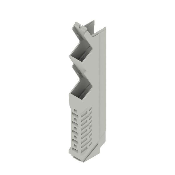 Side element, IP20 in installed state, Plastic, Agate grey, Width: 12. image 2