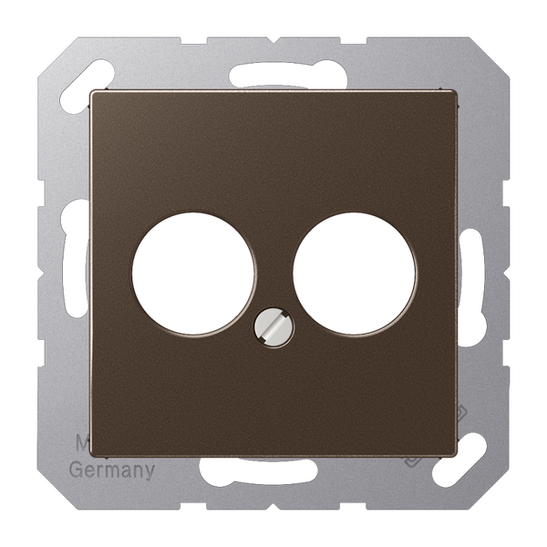 Centre plate f.Hifi socket A562-2MO image 1