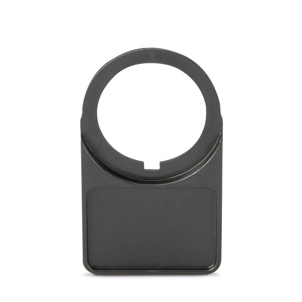 Universal push-button border halogen-free black image 1