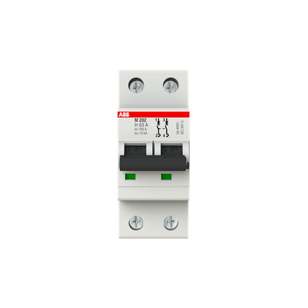 M202-63A Miniature Circuit Breaker - 2P - 63 A image 2