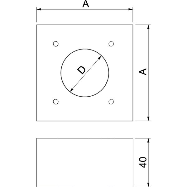 KAD-8040 Doubler for PYROLINE Con 80x80x40 image 2