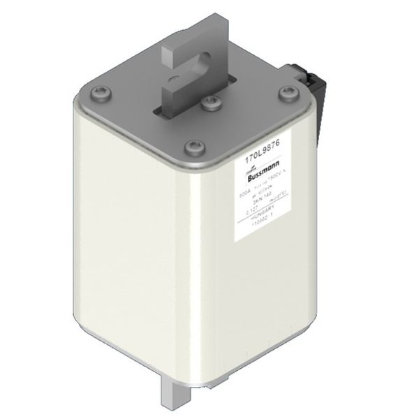 Fuse-link, high speed, 800 A, AC 1500 V, Size 3, 74 x 92 x 171 mm, aR, IEC, single indicator image 3