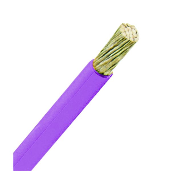 Halogenfree Single Core Wire H07Z-K 1,5violet, fine-stranded image 1