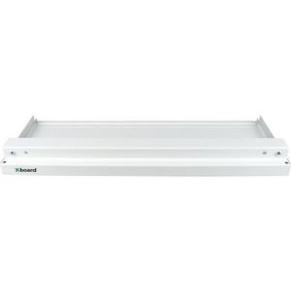 Top/Bottom-panel for Surface-Mounting Installation distribution board, blind, WxD=1000x249mm, white image 2