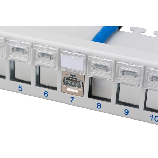 Patchpanel 19" for 24 modules (SFA)(SFB), labeling fields image 11