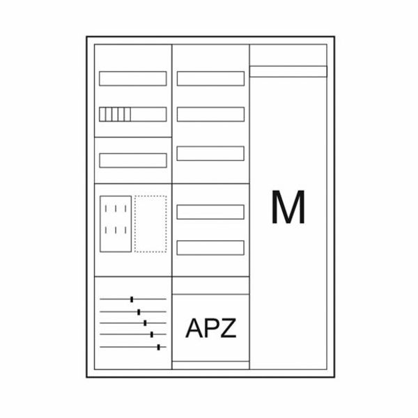 ZSD-ZVK-1100-BKE-I/APZ Eaton Metering Board ZSD meter cabinet equipped image 1