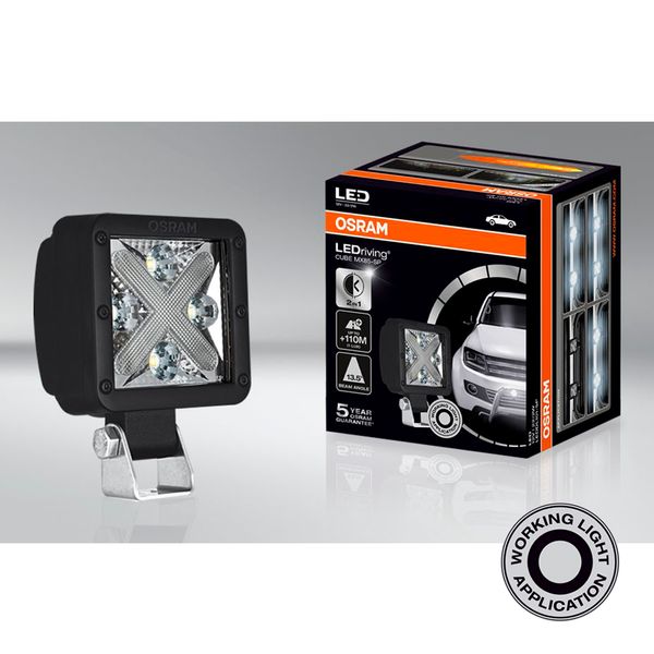 LEDriving® CUBE MX85-SP 12V 0.5W 110m long light beam 20lm image 2