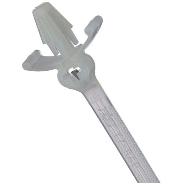 TY54M CABLE TIE 40LB 6IN NAT 3/16 PUSH MT image 1