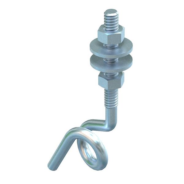 948 TG6 Oscillating hook with M6 thread M6x70mm image 1