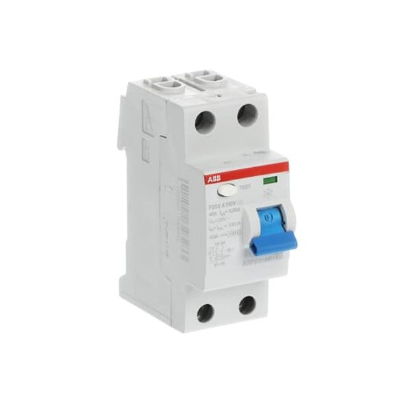 F202 A-40/0.03 110V Residual Current Circuit Breaker 2P A type 30 mA image 2