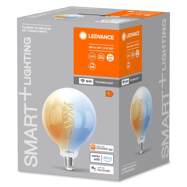 SMART+ Lamp LEDVANCE WIFI FILAMENT GLOBE TUNABLE WHITE 2700K 4058075777958 image 9