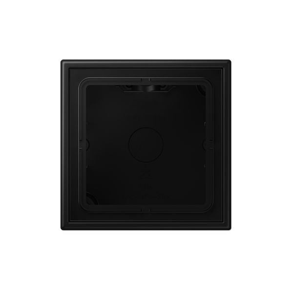 Surface mounted enclosure Surface box-1, matt black image 3