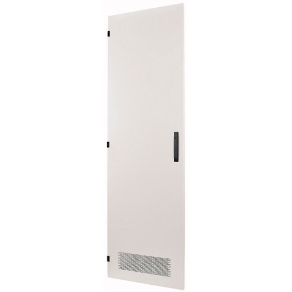Door to switchgear area, ventilated, right, IP30, HxW=2000x850mm, grey image 1