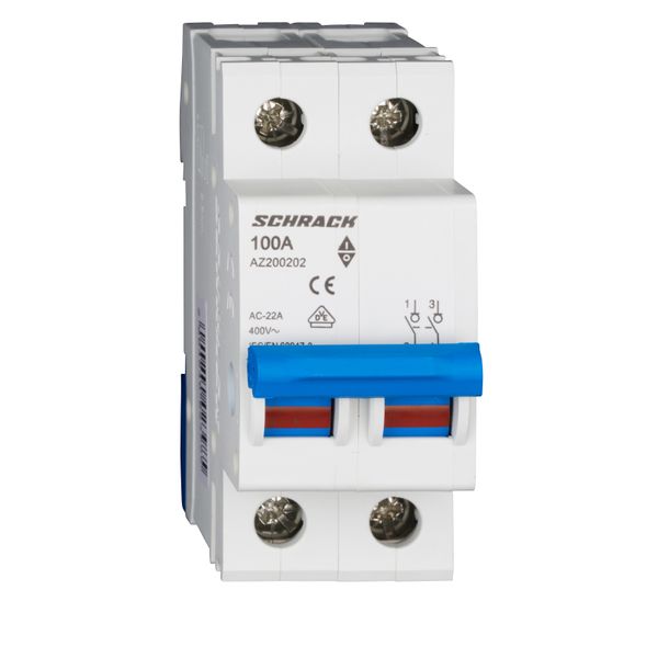 Main Load-Break Switch (Isolator) 100A, 2-pole image 1