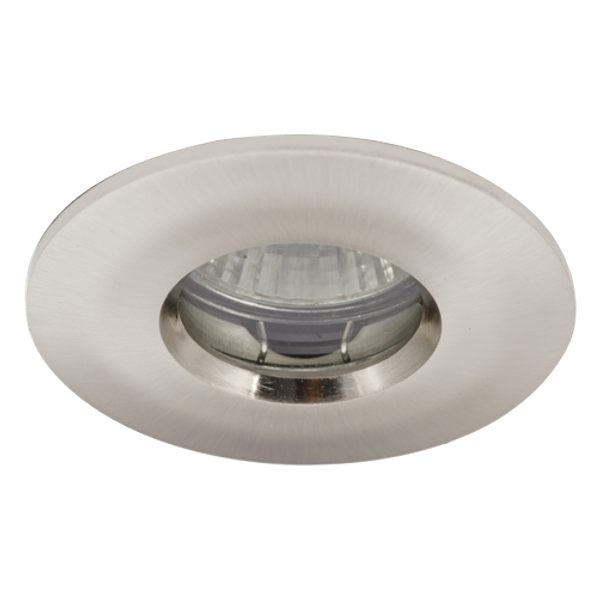 IP65 MR16/GU10 Die-Cast Bathroom Downlight Satin Chrome image 2