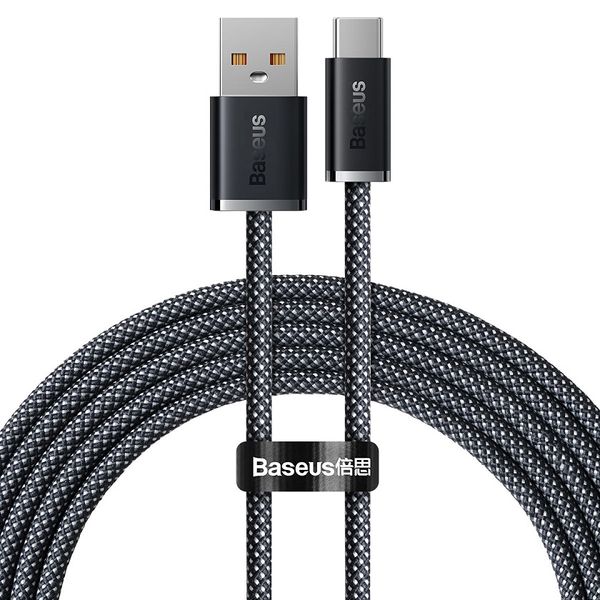 Cable USB2.0 A Plug - USB C Plug 2.0m 100W Dynamic Slate Grey BASEUS image 4