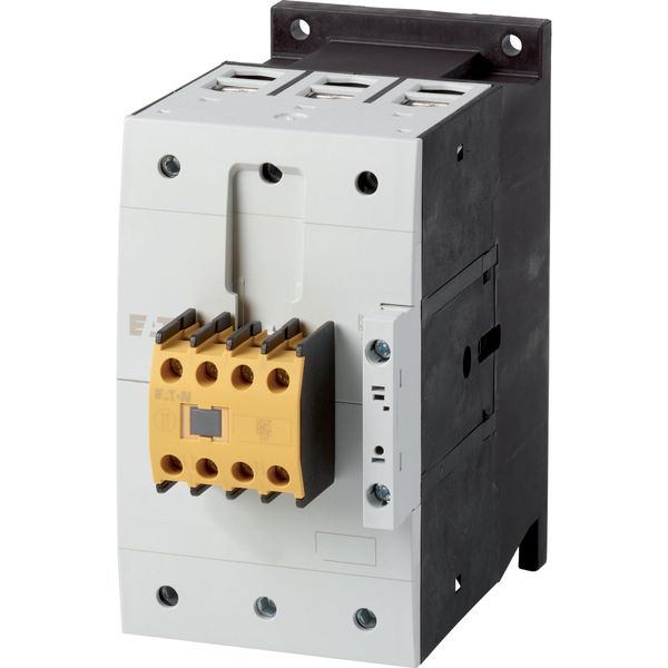 Safety contactor, 380 V 400 V: 75 kW, 2 N/O, 2 NC, RDC 24: 24 - 27 V DC, DC operation, Screw terminals, integrated suppressor circuit in actuating ele image 5