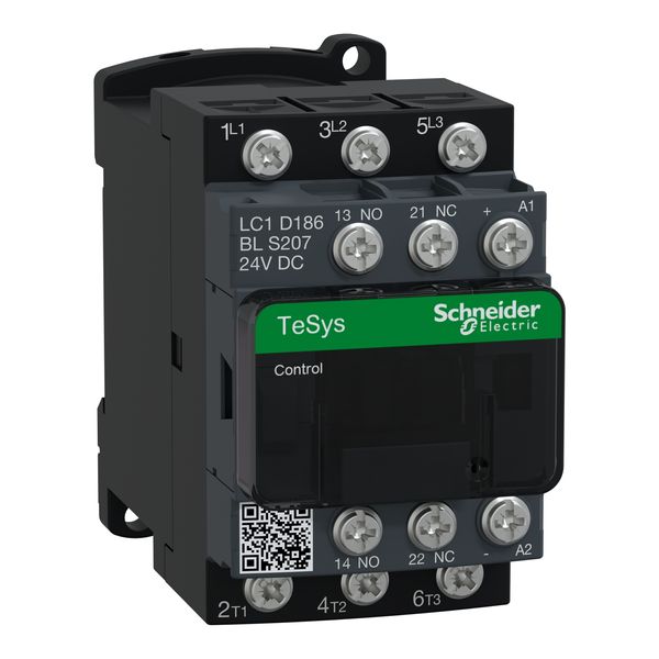 TeSys Deca contactor S207 - 3P (3NO) AC-3/AC-3e 18A =440V - coil 24V DC low image 3