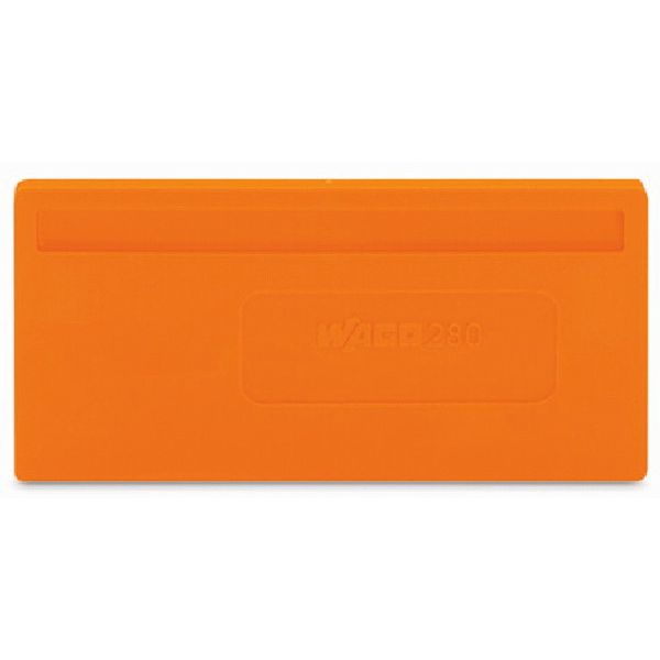 Separator plate 2 mm thick oversized orange image 4