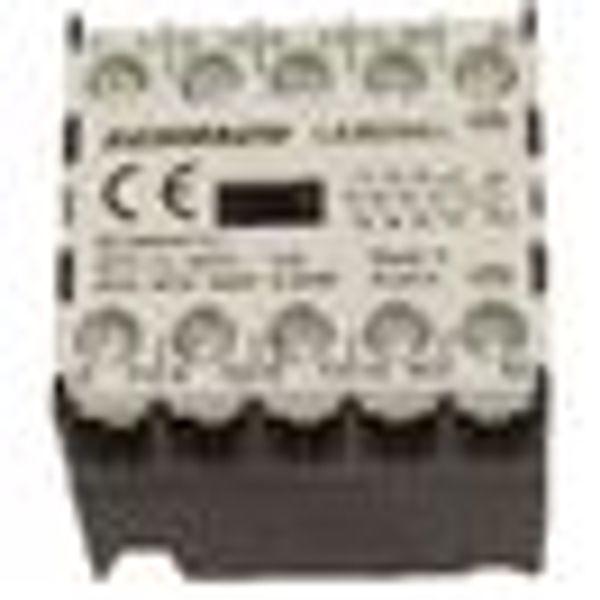 Micro Contactor 3NO+1NO, 2,2kW, 5A, 24VAC image 2