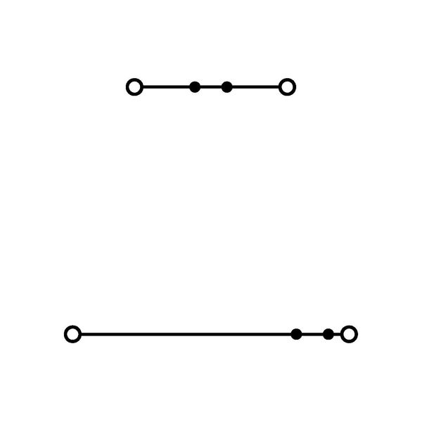Double-deck terminal block Through/through terminal block L/N gray image 2