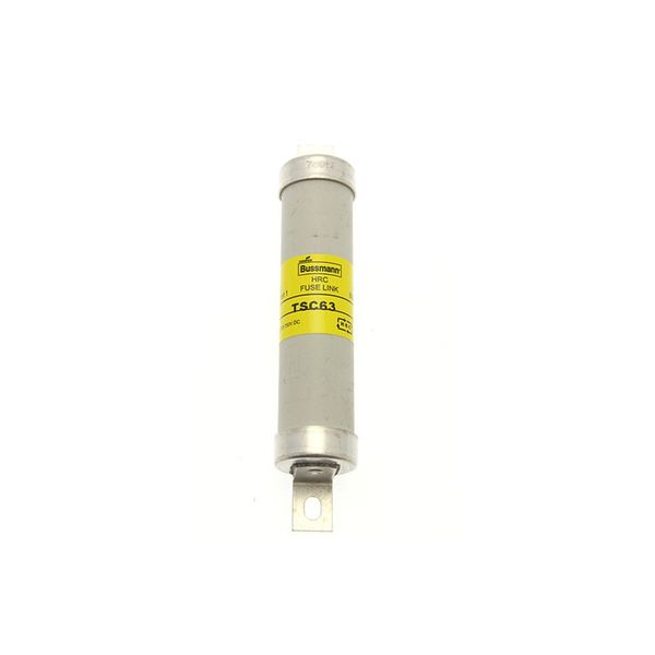 Fuse-link, high speed, 63 A, AC 1200 V, DC 660 V, BS2692-1, 26 x 139 mm, BS image 13