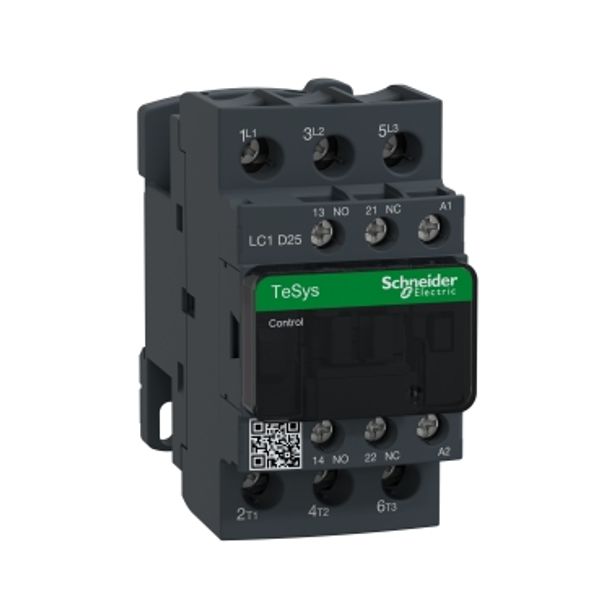 TeSys Deca contactor - 3P(3 NO) - AC-3/AC-3e - = 440 V 25 A - 380 V AC coil image 4