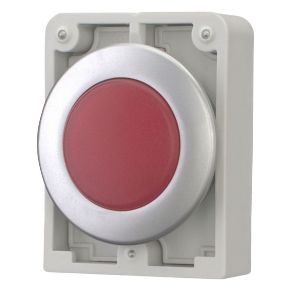 Indicator light, RMQ-Titan, Flat, Red, Metal bezel image 5