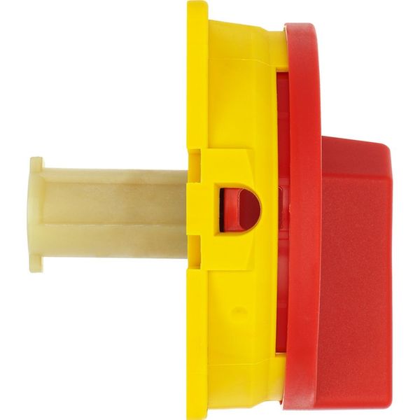 Thumb-grip, red, lockable with padlock, for P3 image 15