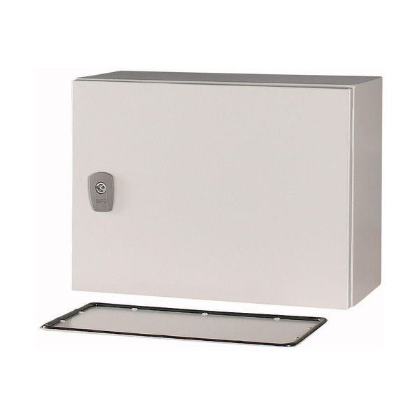 Wall enclosure with mounting plate, HxWxD=300x400x200mm image 5